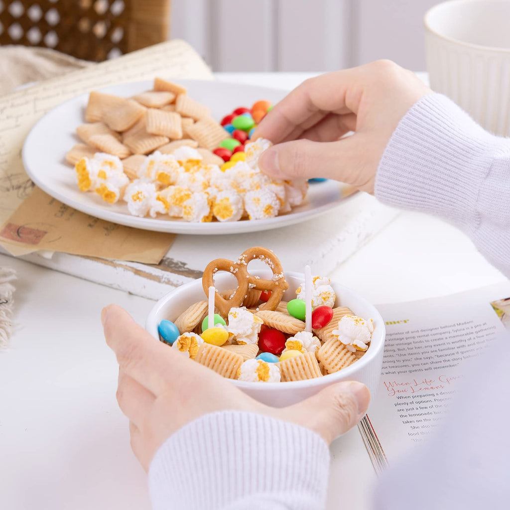 Cereal Bowl with Metal Spoon Scented Soy Candle