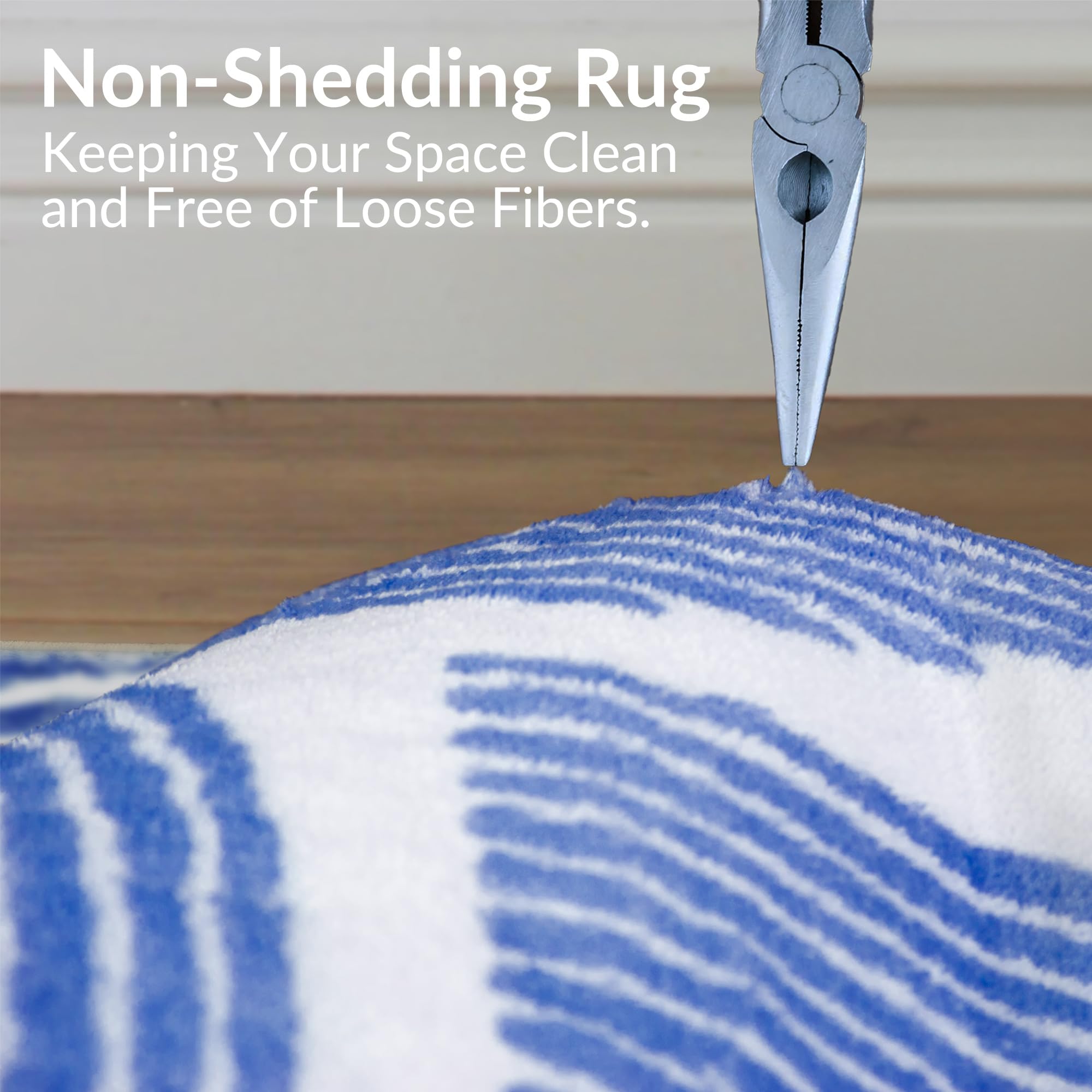 Zen Garden Area Rug - Ultra Soft Area Rug, Non Slip, Stain Resistant Living Room Rug, Washable Area Rugs for Living Room, Rugs for Bedroom