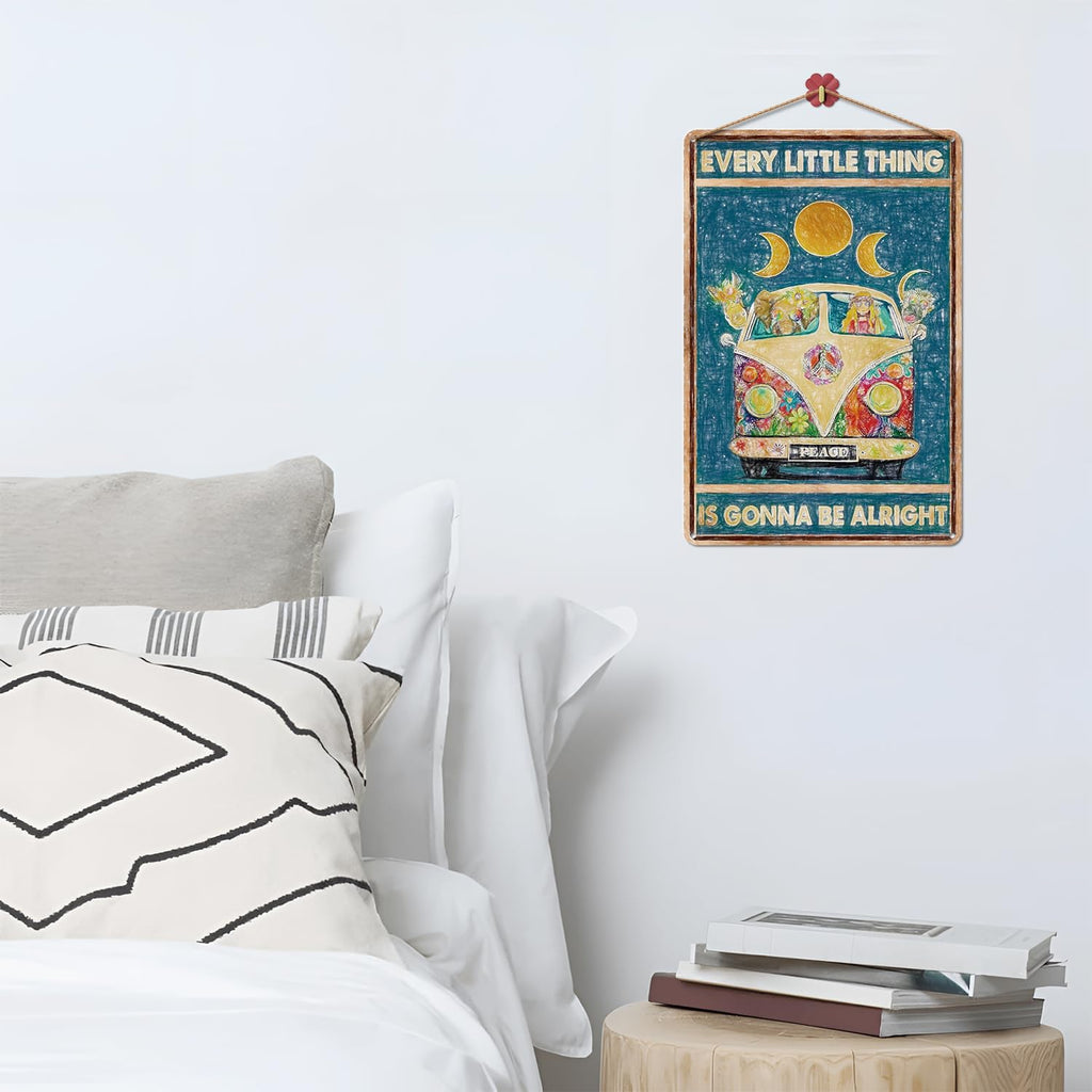 Room Decor Aesthetic A Few Daily Affirmations Motivational Wall Art, 8X12 Inches