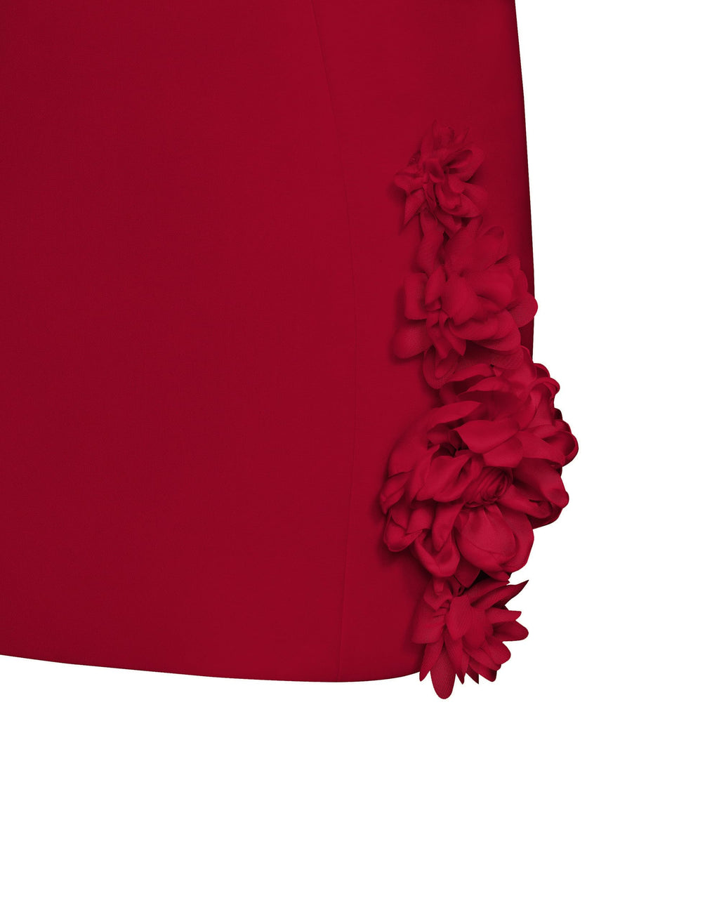 Women's Rosette Applique Mini Dress