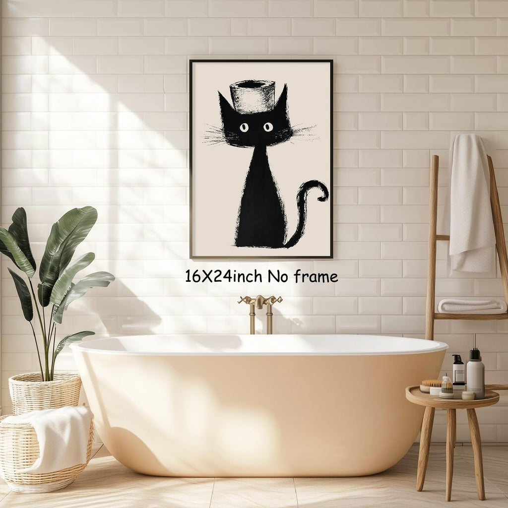 Wall Aesthetic Art - Animal Pictures Wall Decor Trendy Animal Art 16x24in Unframed