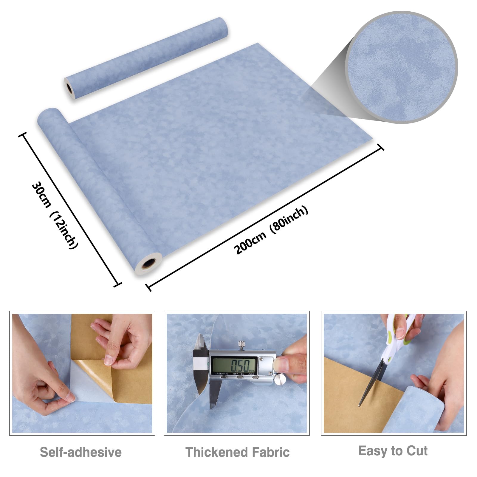 Velvet Wallpaper Peel and Stick Pink Contact Paper Self Adhesive Velvet Flocking Liner for Jewelry Drawer 12"x80" Fabric Felt Drawer Liner for Girls Bedroom Dressers Displays Decor