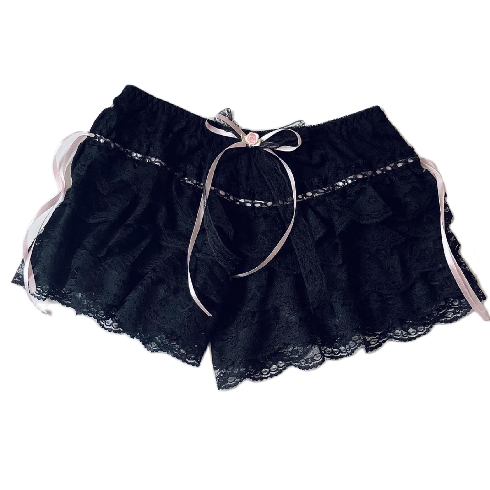 Women's Lolita Bloomers â€?Cute Ruffle Lace Pumpkin Shorts & Y2K Pettipants
