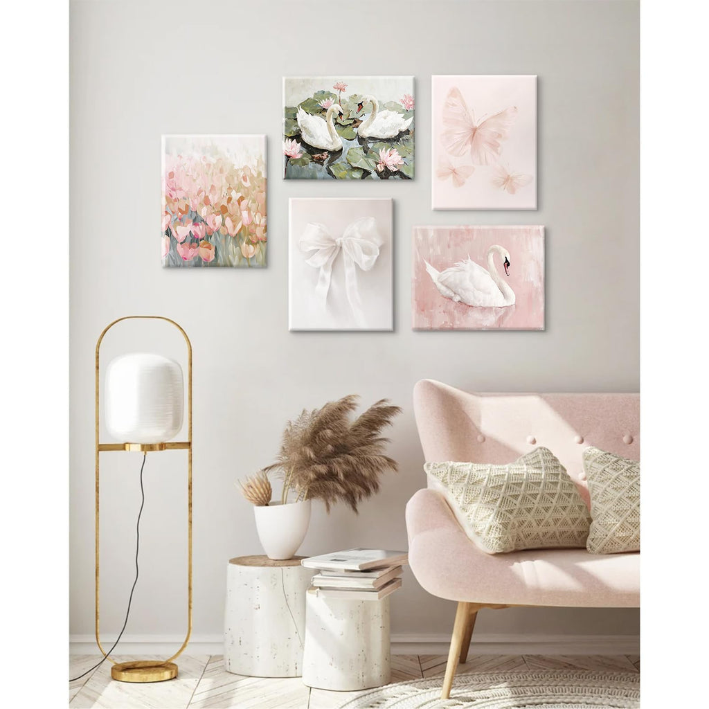 Coquette Aesthetic Wall Art Decor - Canvas Wall Art