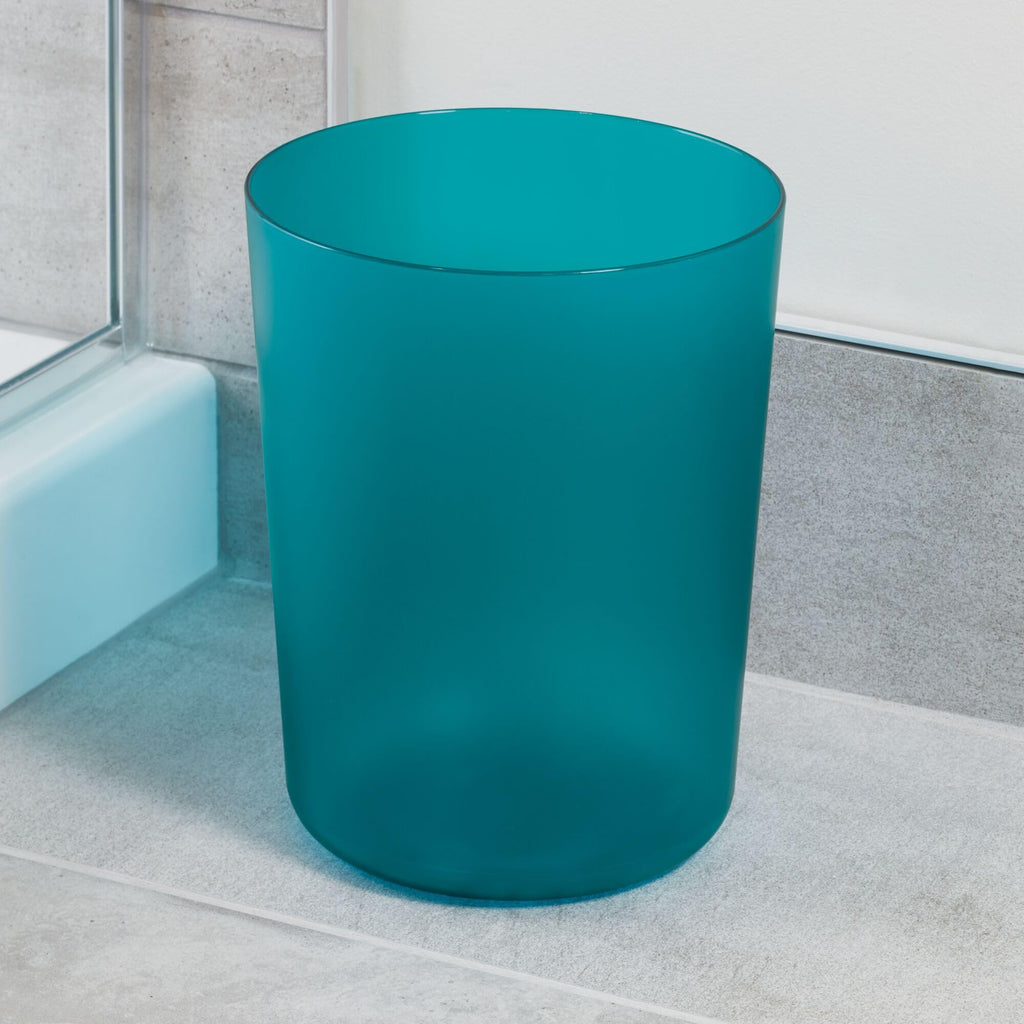 Round Plastic Trash Can 7.64" x 10"