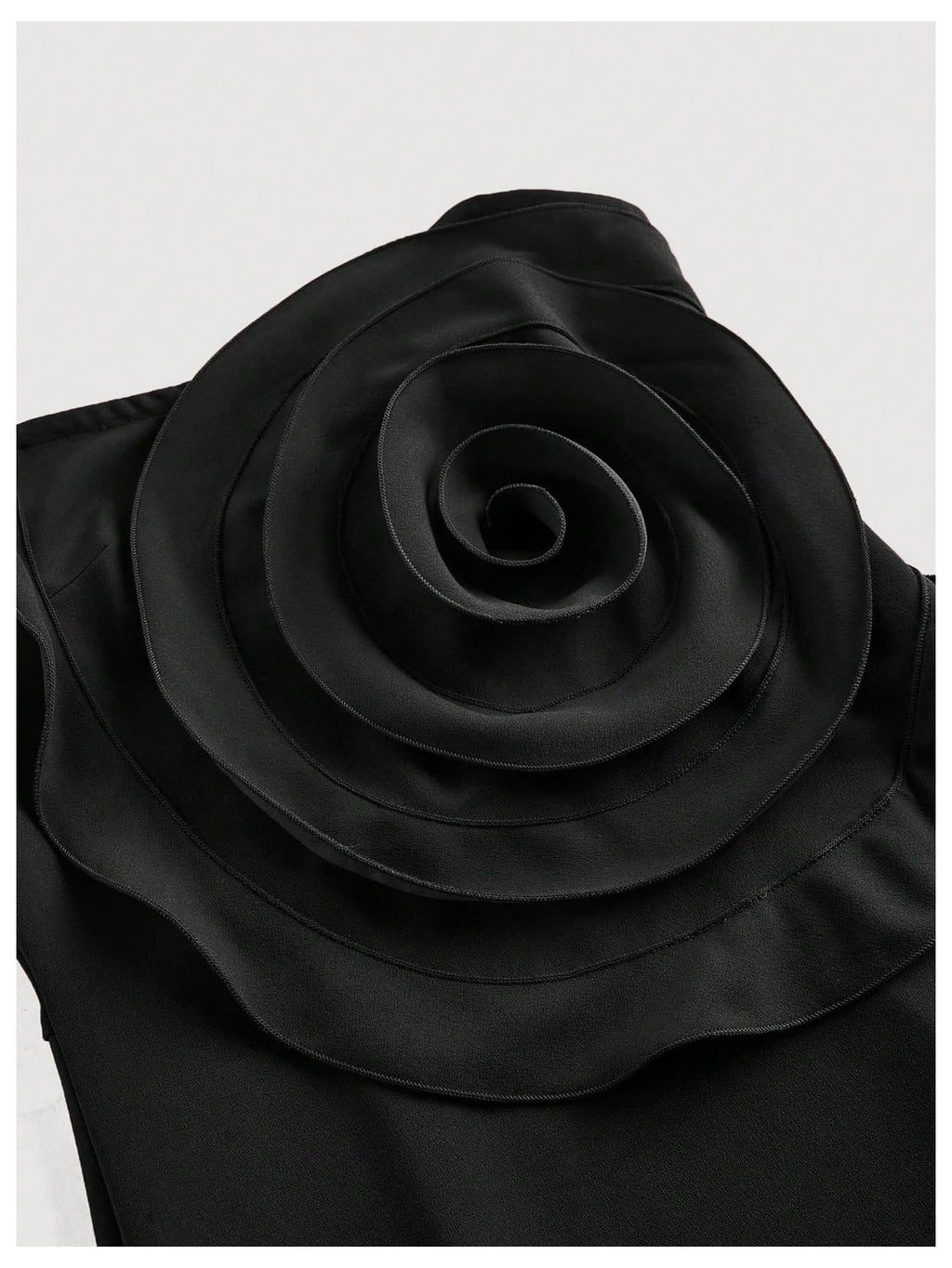 Women's 3D Floral Strapless Tube Dress Elegant Sleeveless Slit Bodycon Long Dresses