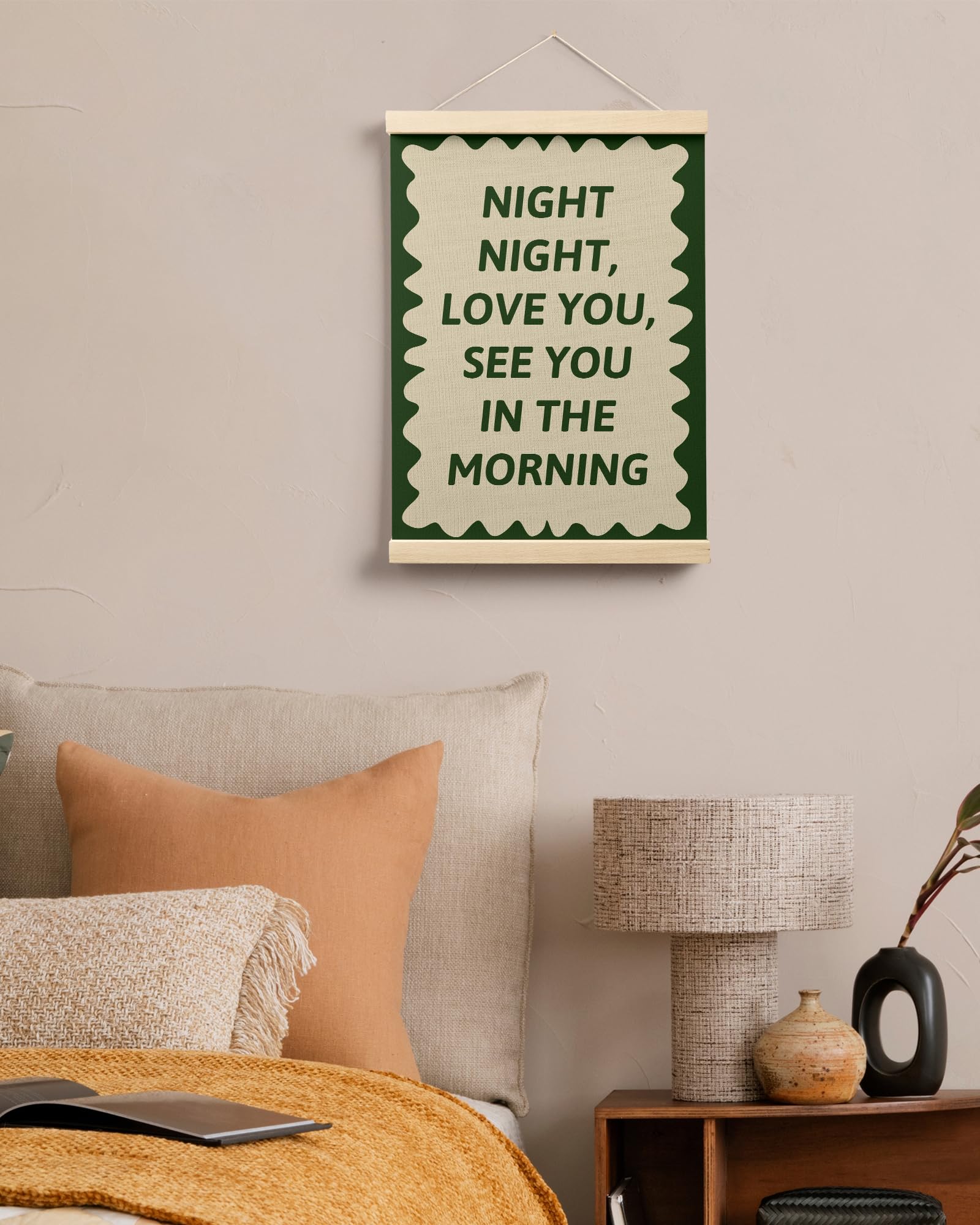 Trendy Preppy Poster Hanger Frame, Aesthetic Wall Art Decor