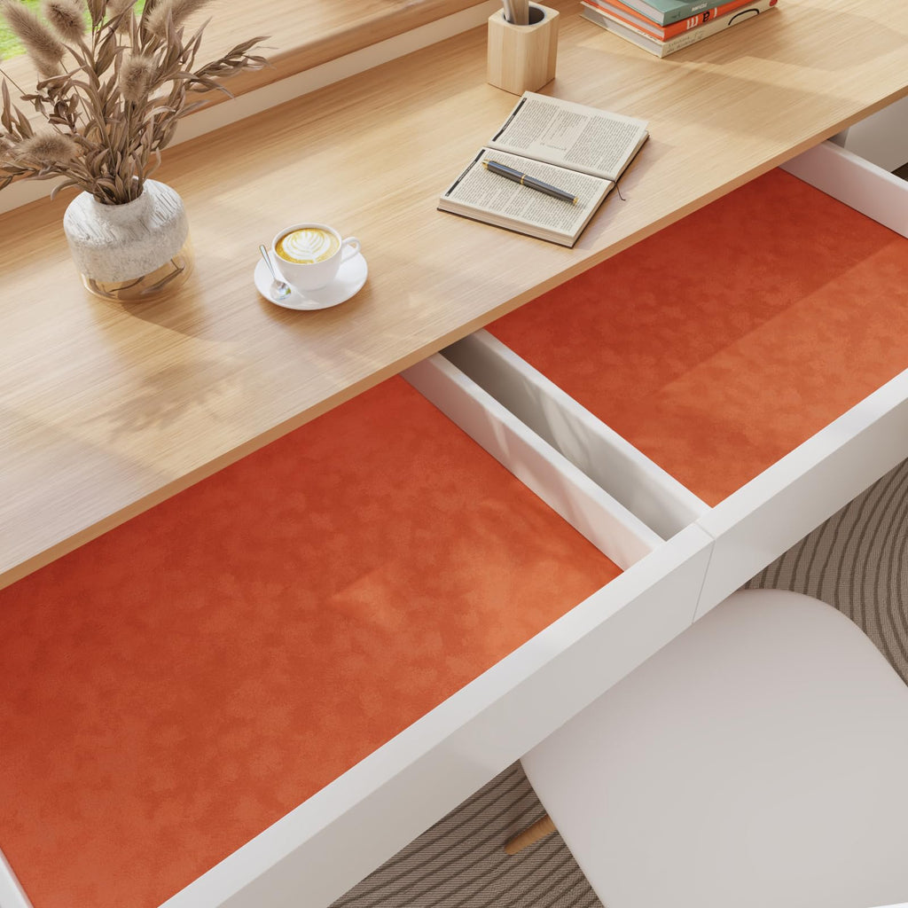 Velvet Wallpaper Peel and Stick Pink Contact Paper Self Adhesive Velvet Flocking Liner for Jewelry Drawer 12"x80" Fabric Felt Drawer Liner for Girls Bedroom Dressers Displays Decor