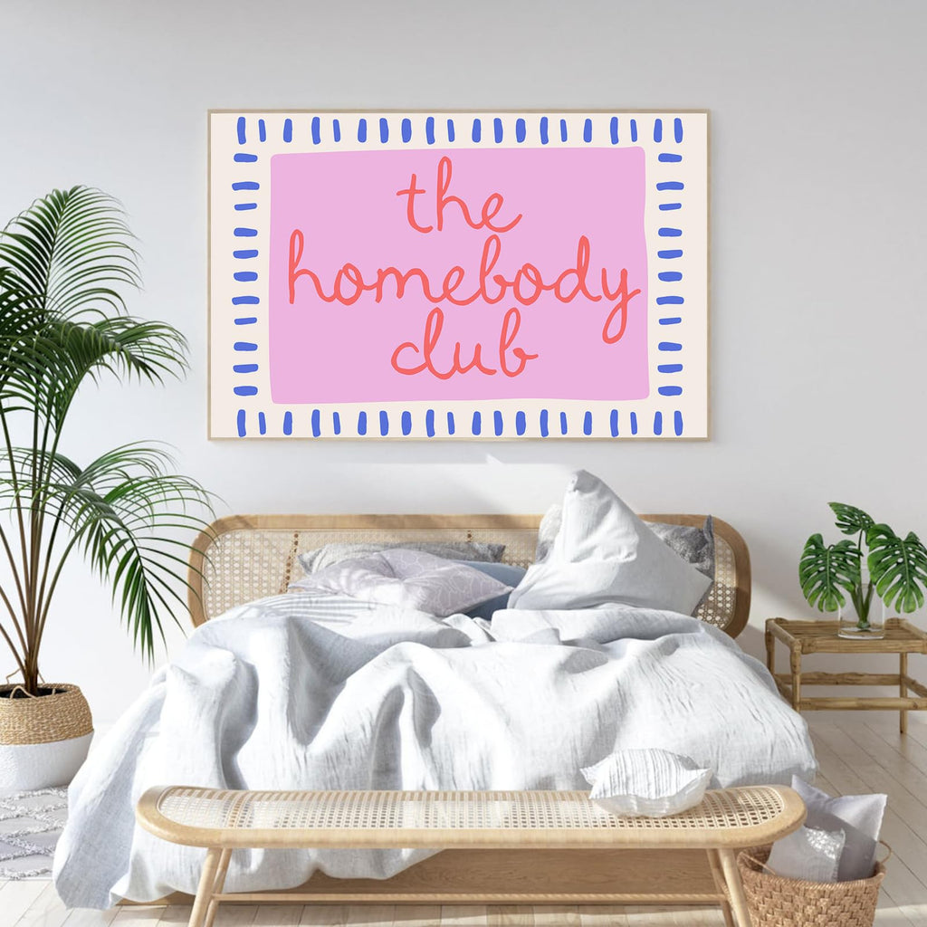 Wall Art Trendy Fun Quote Art Canvas Prints Aesthetic