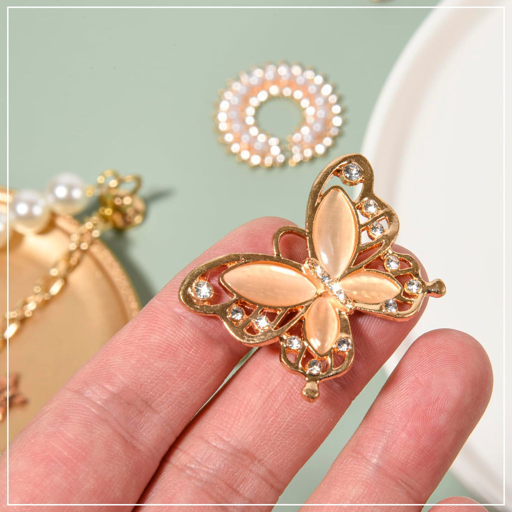 Girls 30 PCS Bling Shoe Charms, Luxury Rhinestone Jewelry Shoe Decoration and Chain for Clog Sandals Accessories