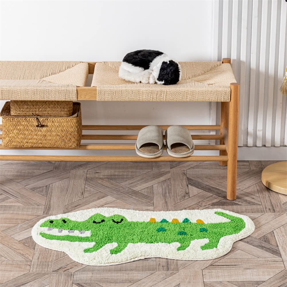 Shaped Rug Fruits Animals Bath Mat Area Rug Non-Slip Bathroom Door Mat for Bedroom Bathroom Kitchen Cartoon Area Rug for Bathroom Soft Bathmat Home Decor