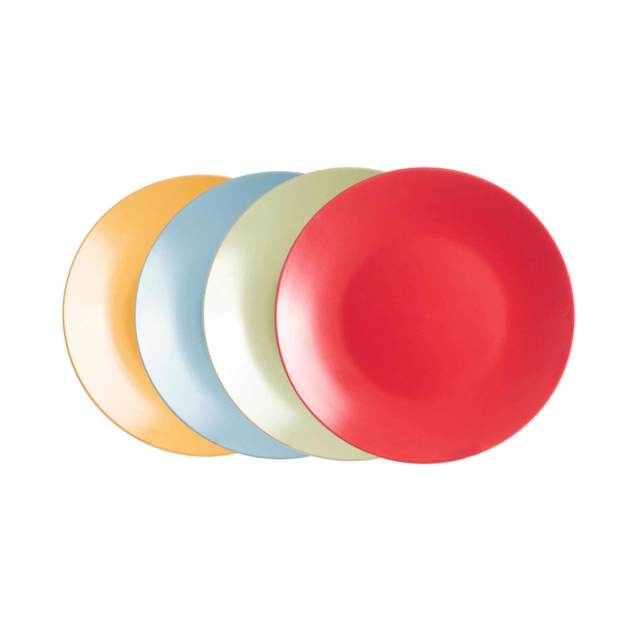 Stoneware Two-Tone Colors Life 12pc Dinner Set