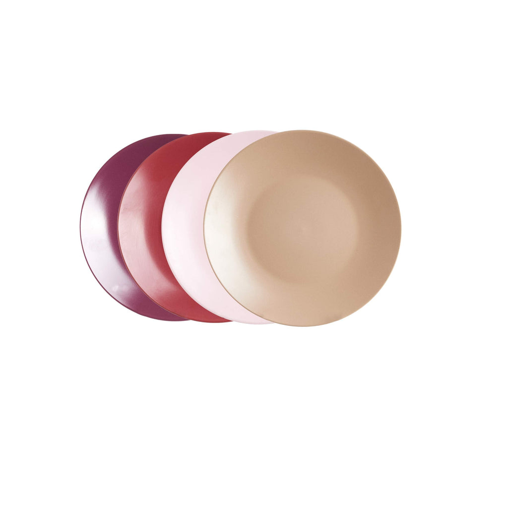 Stoneware Two-Tone Colors Life 12pc Dinner Set