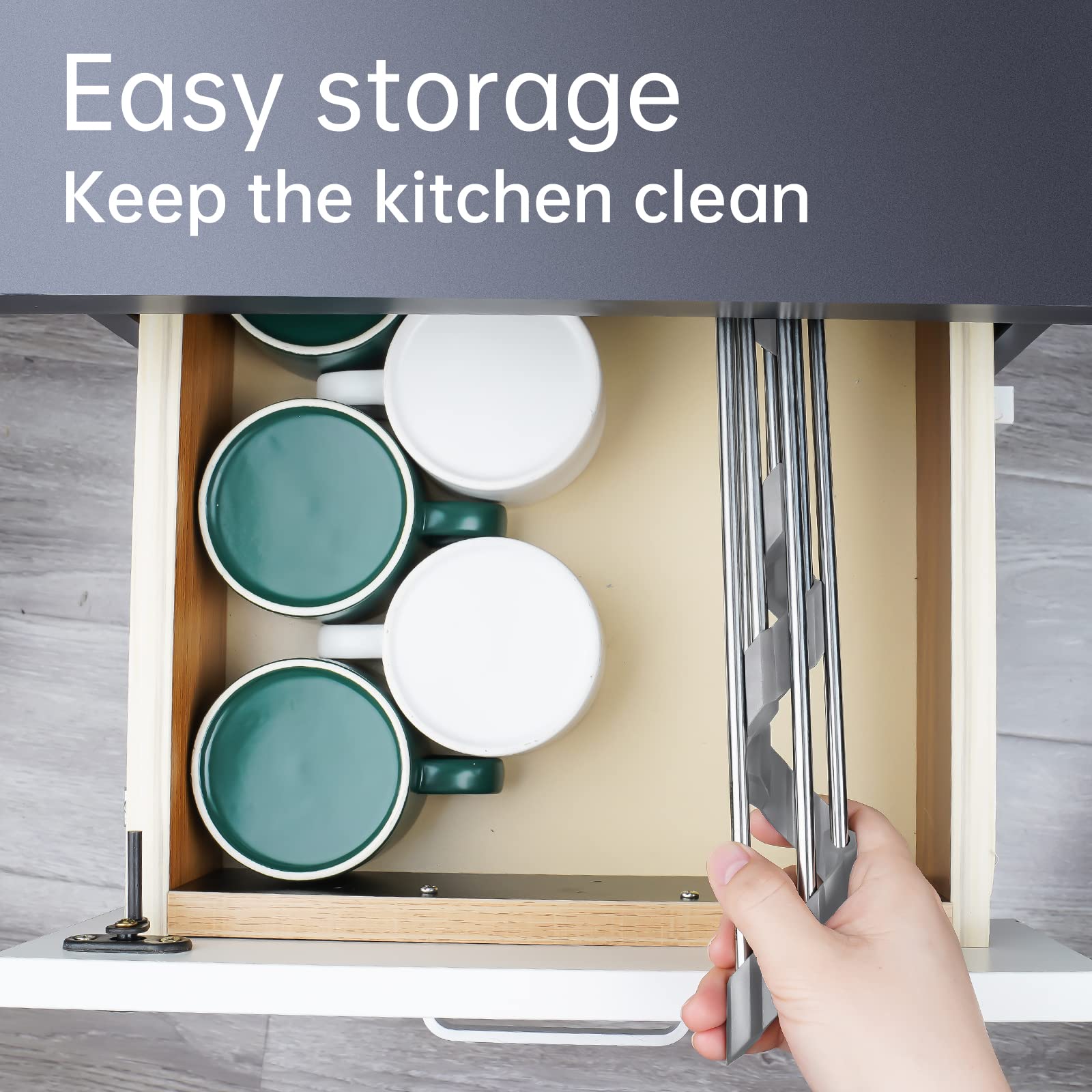 Triangle Foldable Dish Drying Rack, Small Roll-Up - Stainless Steel Over Sink Drainer for Kitchen Sink Corner, Rustproof