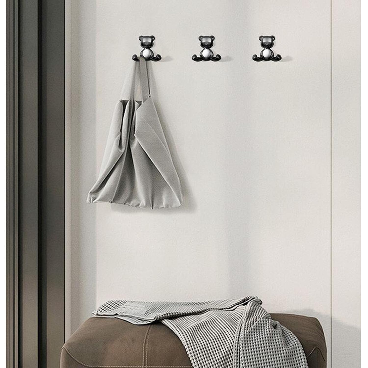 Creative 2 Pack Clothes Hook Heavy Duty Coat Hooks Decorative Wall Hook
