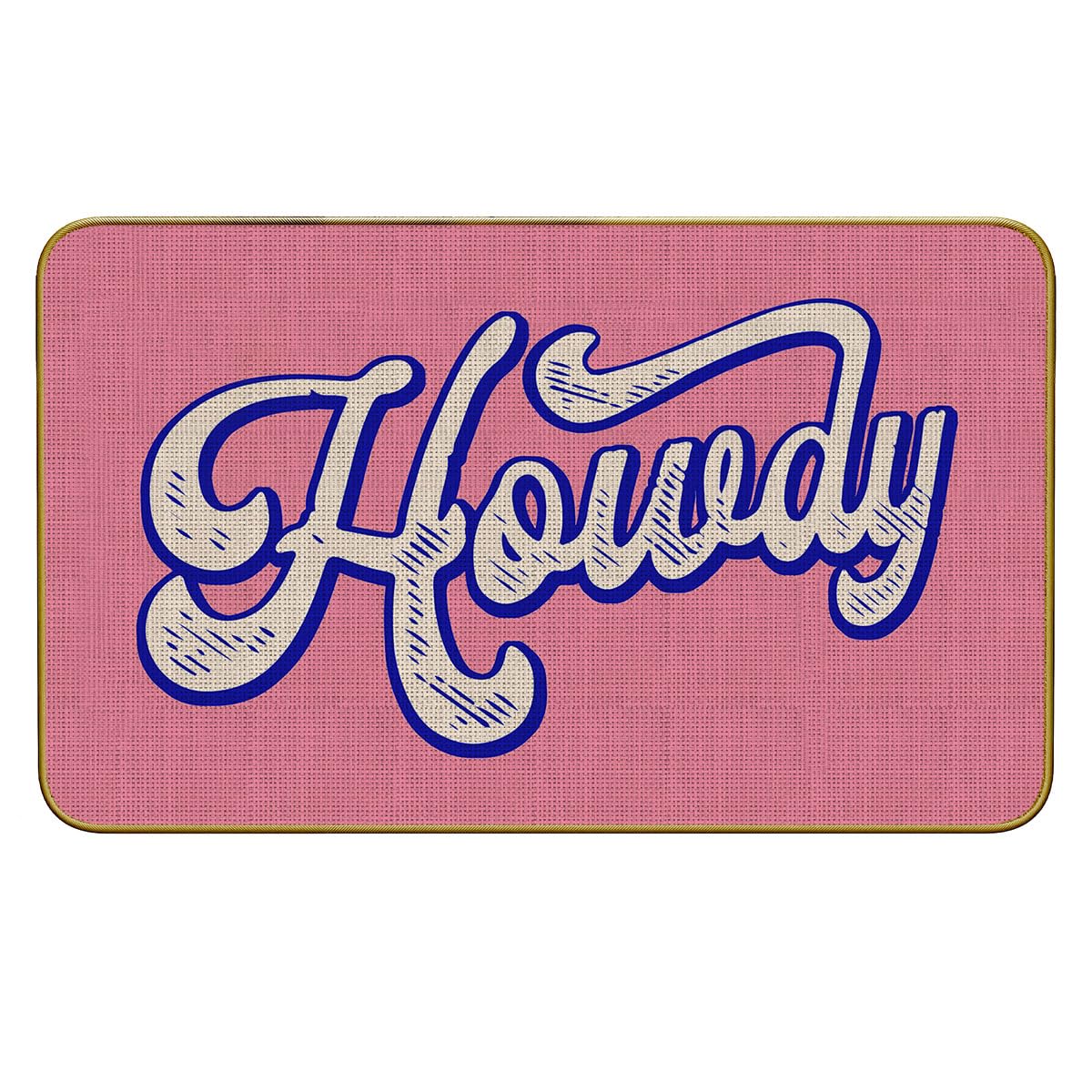 Howdy Doormat Door Mat
