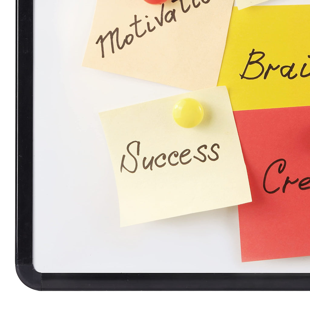 Dry Erase Board, 14â€?x 11â€?with a Black Dry Erase Marker Color Frame, Small White Board Dry Erase Whiteboard