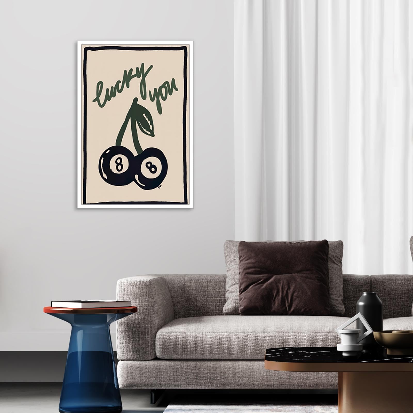 Trendy Canvas Wall Art Minimalist Room Aesthetic Wall Art Prints