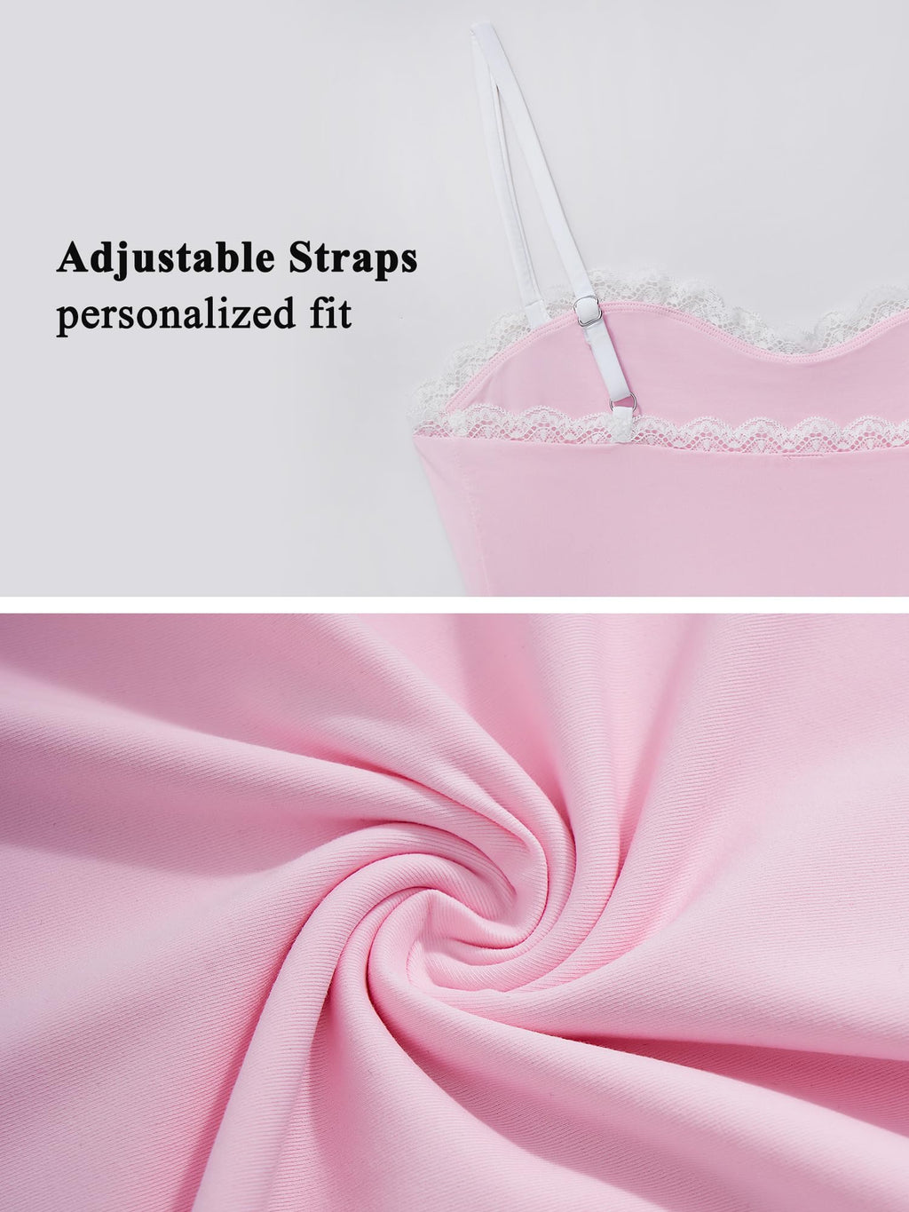 Lace Tank Tops for Women Sexy Double Lined Y2K Going Out Basic Cami Shirt