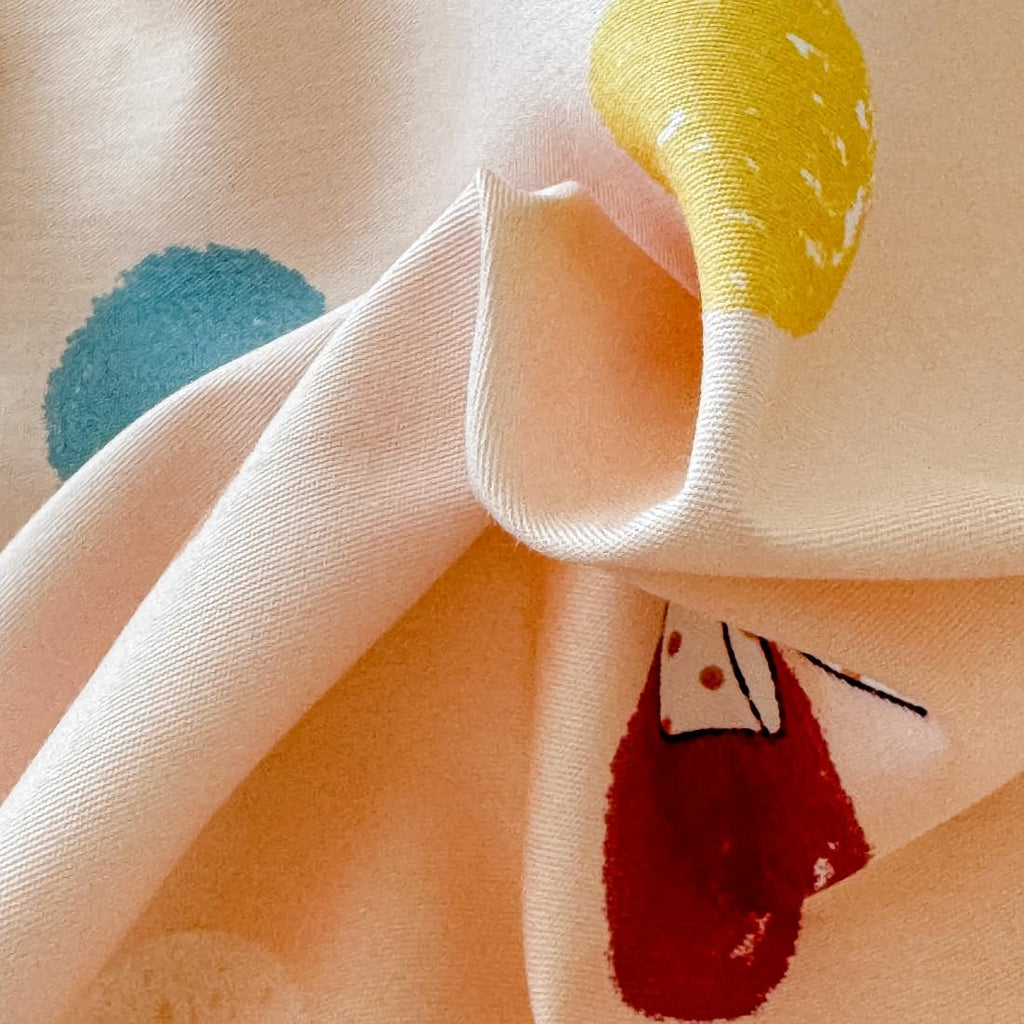 Cute Duvet Cover Sets 100% Cotton Bedding Comforter Cover Full 2 Pillowcases