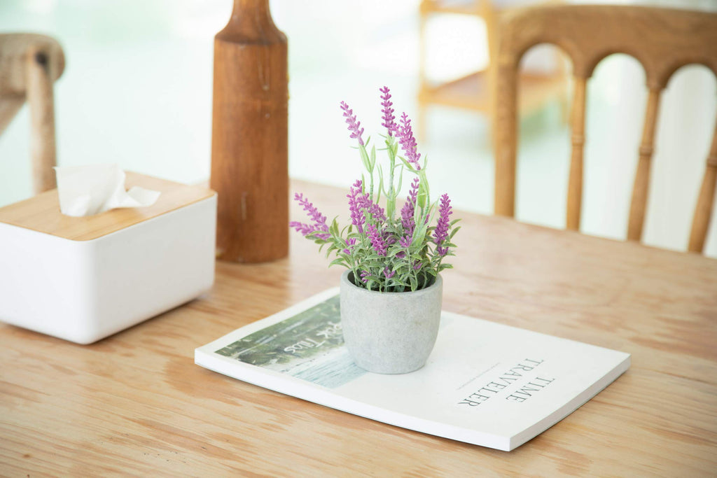 Fake Flowers in Vase