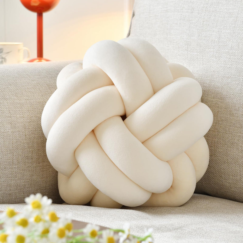 Seashell Decorative Pillow â€?Soft Clam-Shaped Cushion for Sofa, Bed, or Living Room