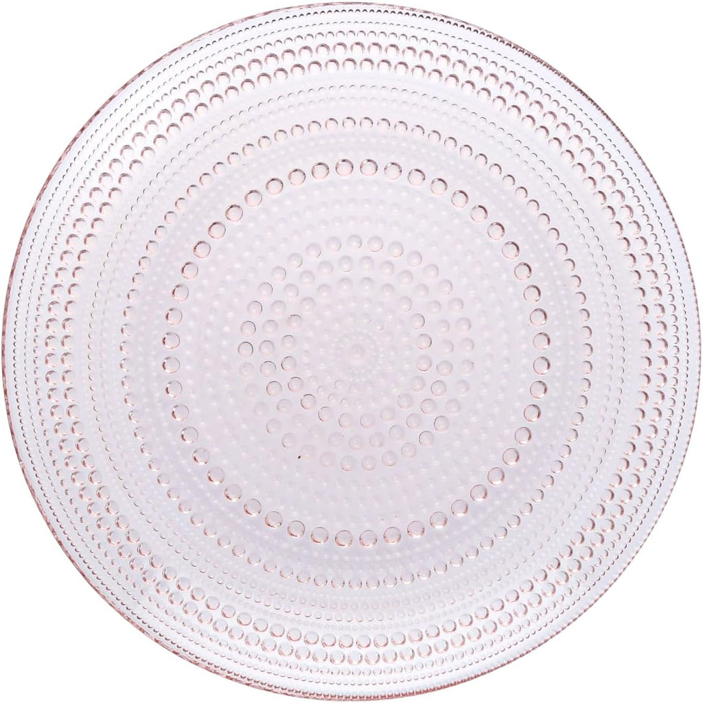 Pink Glass, 8" Salad Plate (Set of 4)