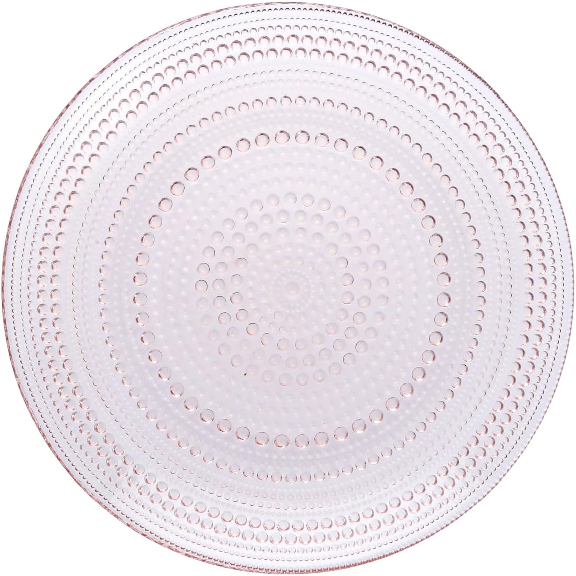 Pink Glass, 8" Salad Plate (Set of 4)