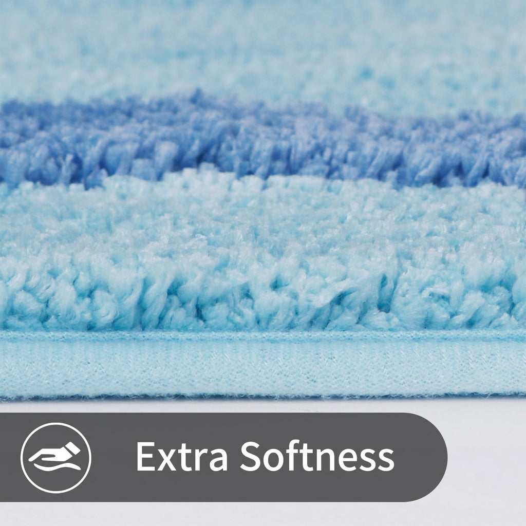 Coquette Bow Bath Mat Cute Bathroom Rugs Non Slip Absorbent Bath Rugs Bathroom Decor Machine Washable Floor Mats for Bathroom Tub Shower