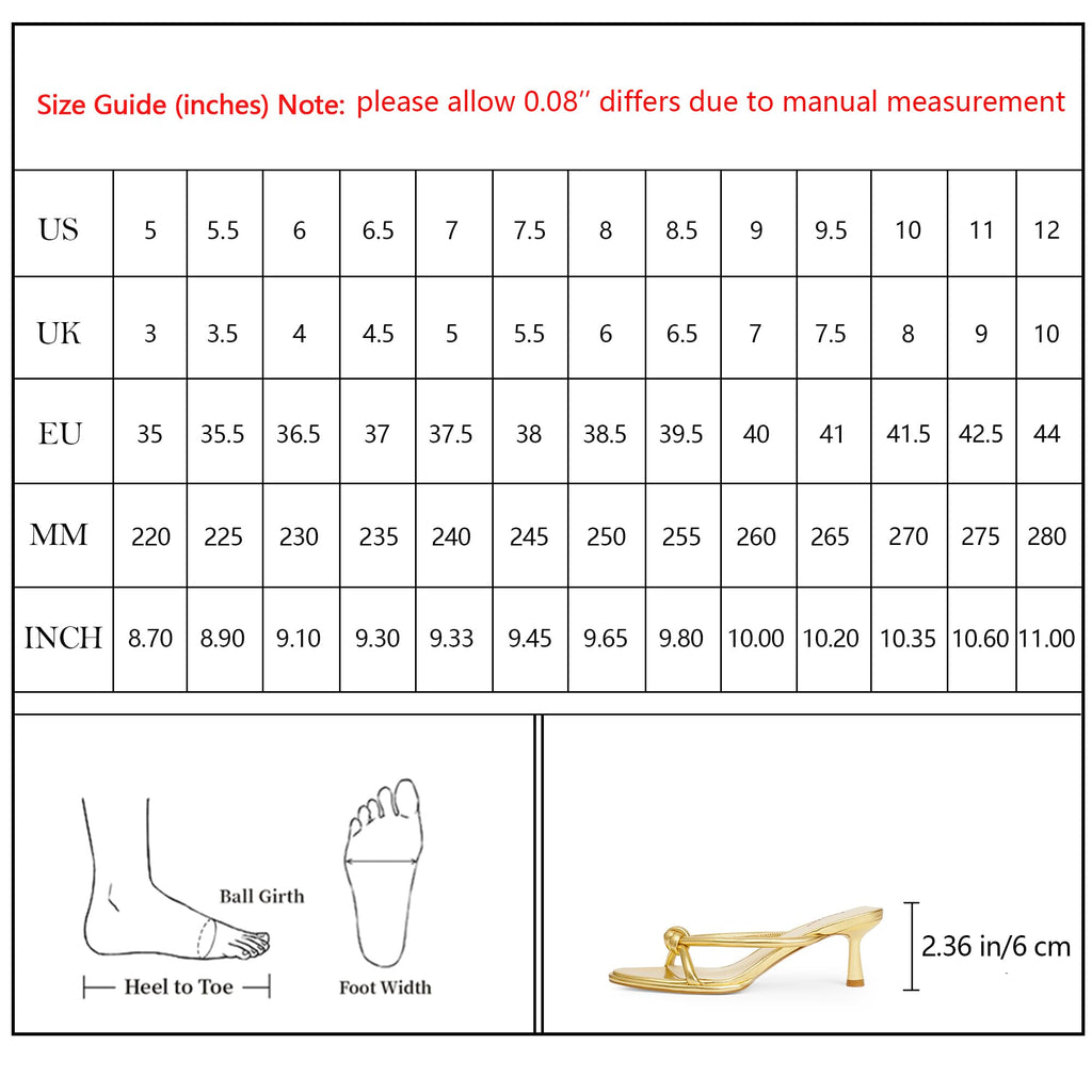 Womens Heeled Sandals Rounded Open Toe Kitten Heels Slip on Bow Mules Sandals