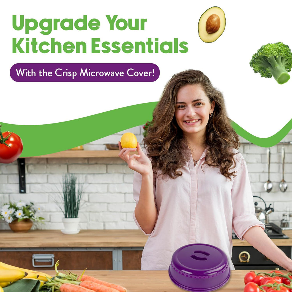 Crisp Pink Microwave Splatter Cover