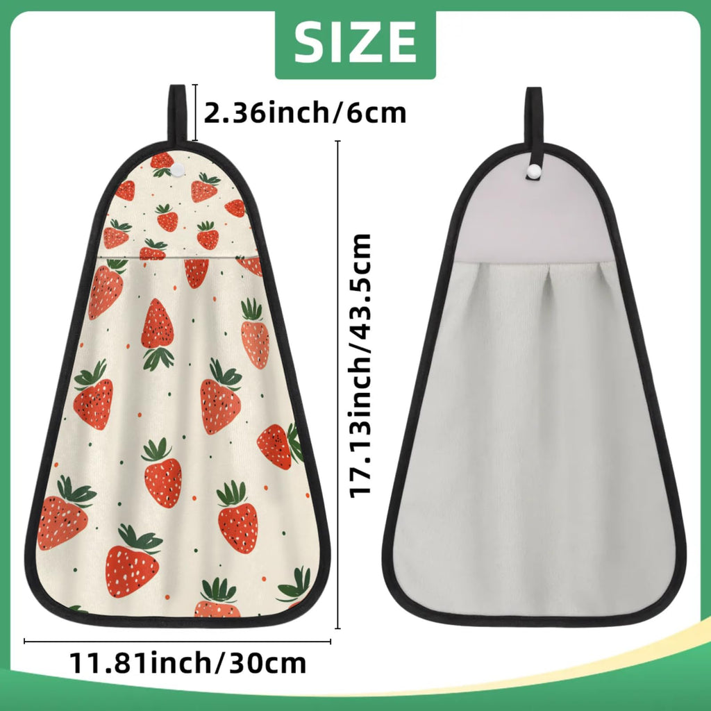 Hand Towels for Bathroom Quick Absorbent Hand Towel with Hanging Loop Washcloths for Kitchen Laundry Decor