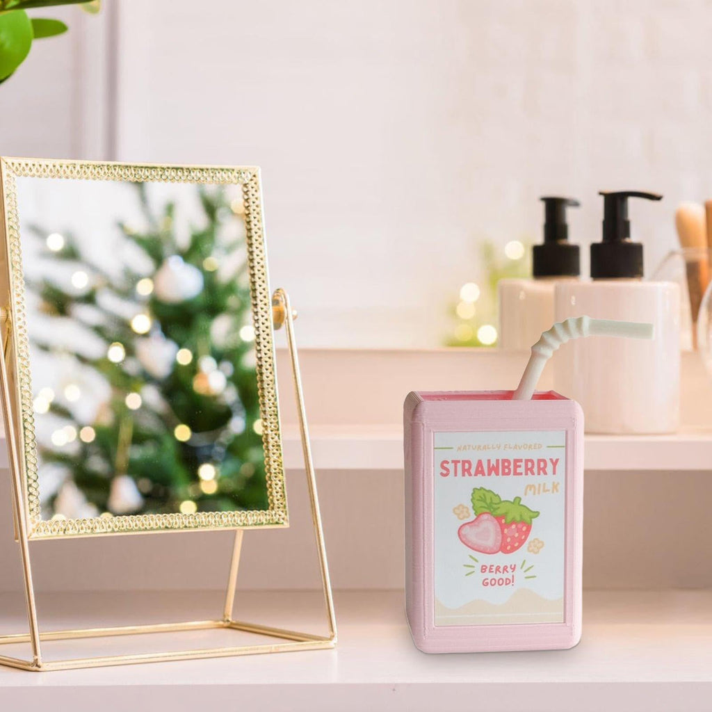 Juice Box Vase - Cute Planter Novel Design