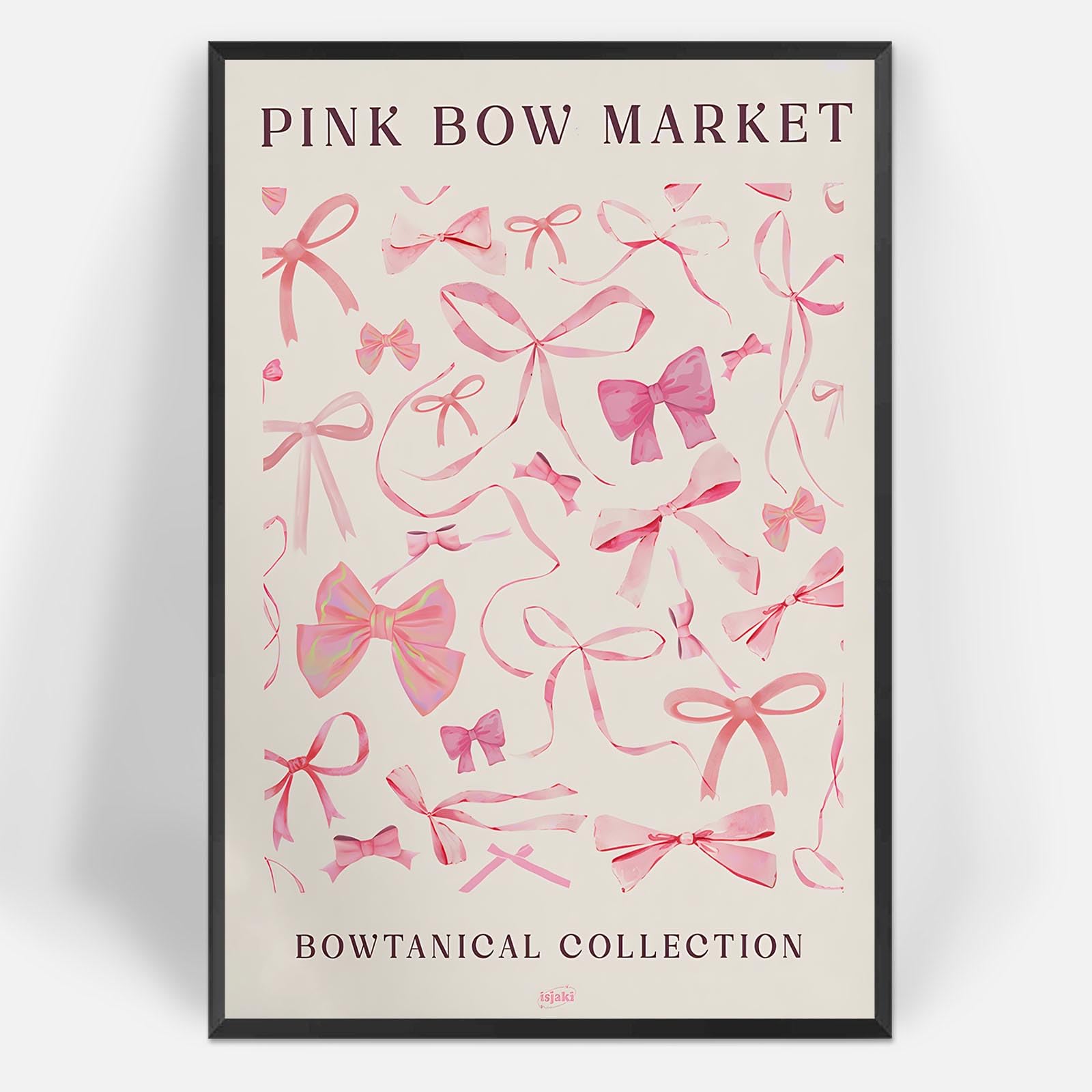 Canva Wall Art Coquette Watercolor - Aesthetic Home Bedroom Dorm Wall Decor 12x16in Unframed