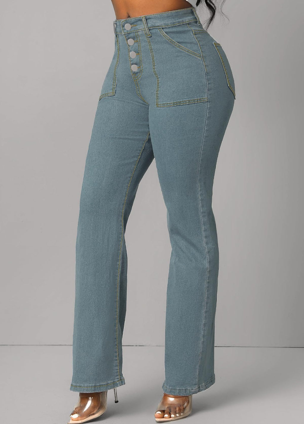 Casual Plus Size Jeans for Women