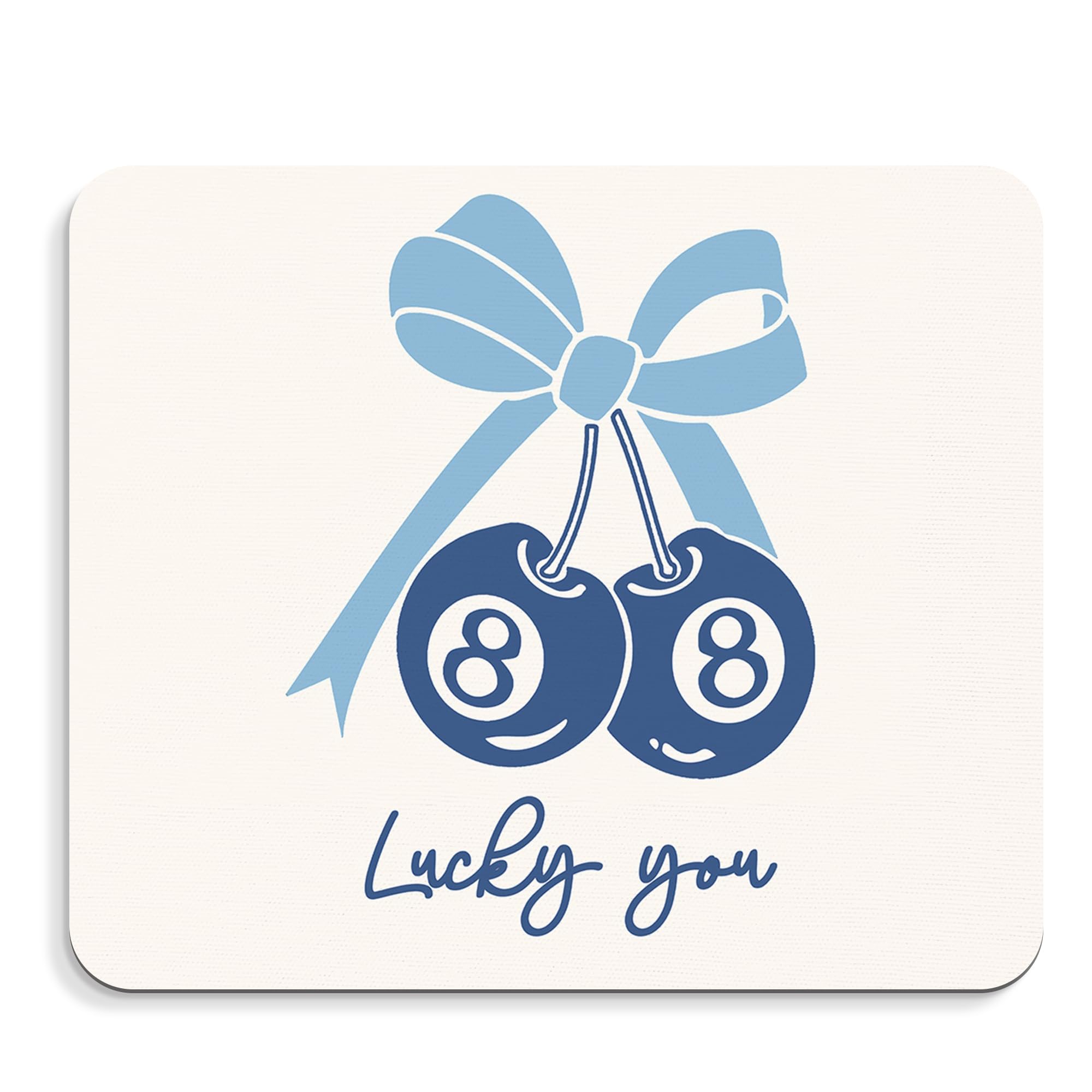 Coquette Mouse Pad, 9.5x8 Inches