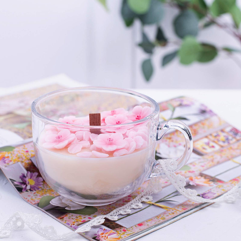 Cereal Bowl with Metal Spoon Scented Soy Candle