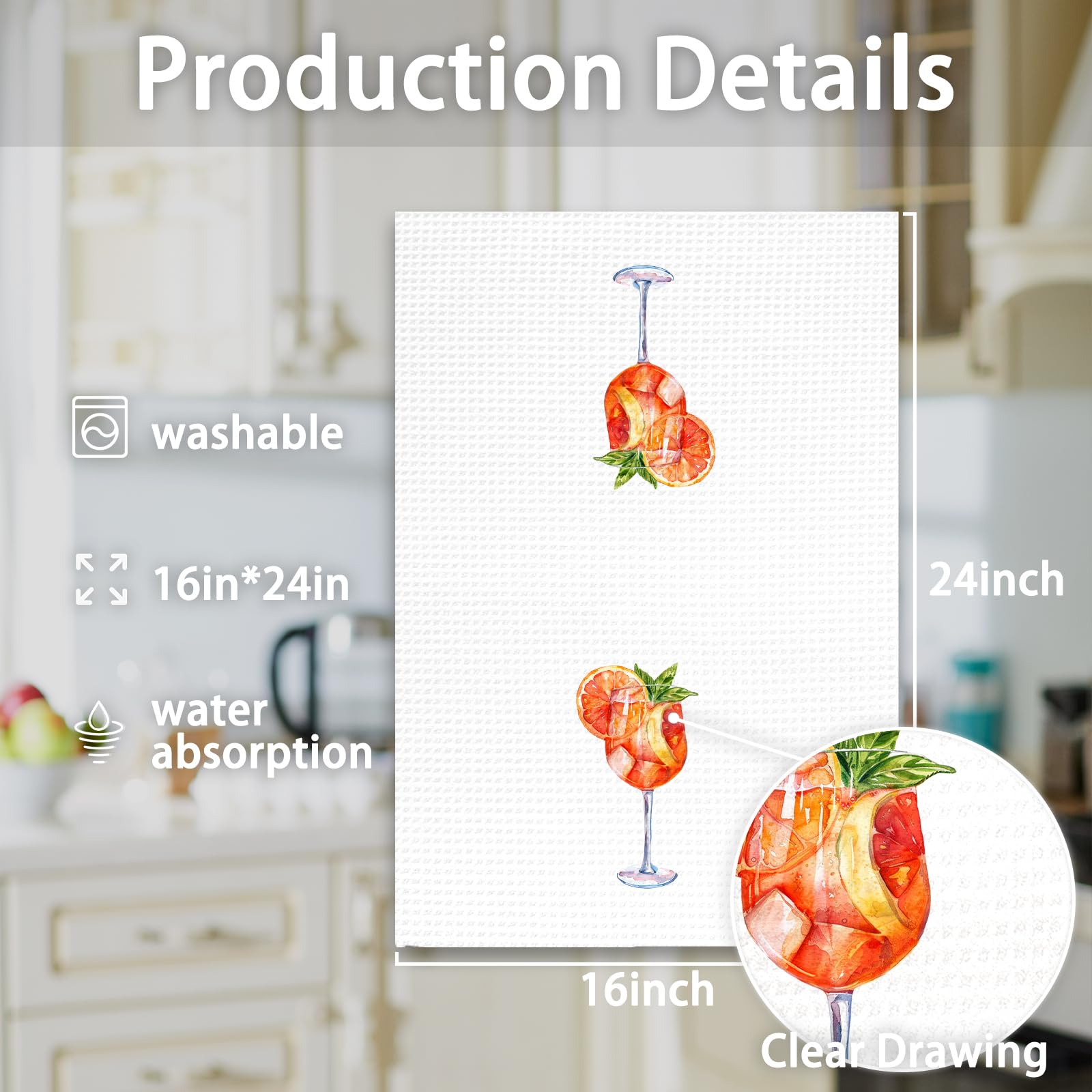 Coquette Cocktail Dish Tea Towels