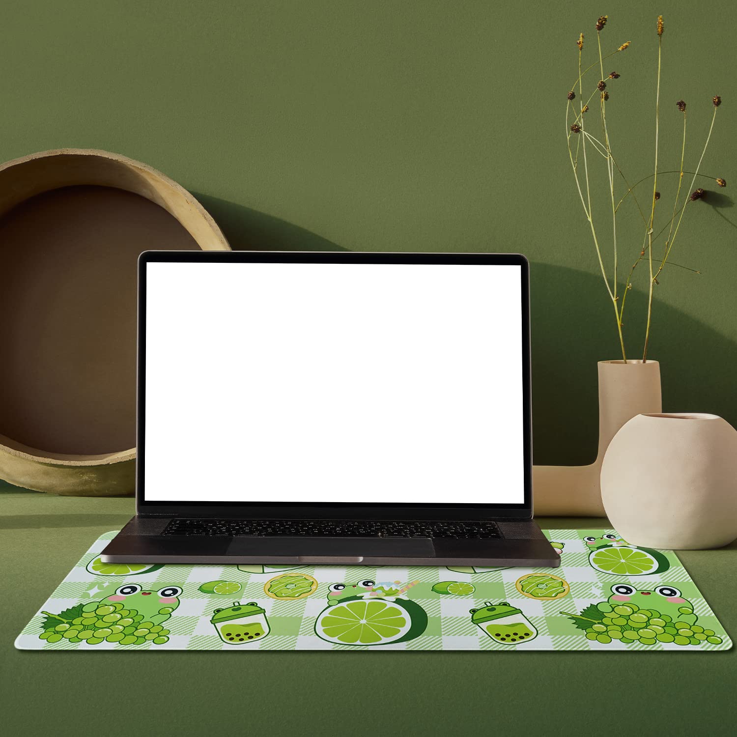 Kawaii Gaming Mouse Pad for Desk, Extended Large 31.5 X 11.8 Inch