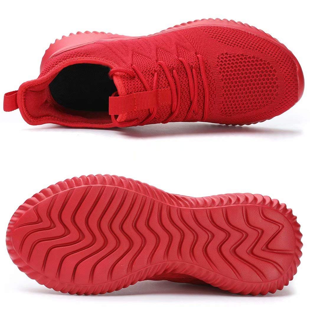 Womens Ladies Walking Running Shoes Slip On Lightweight Casual Tennis Sneakers