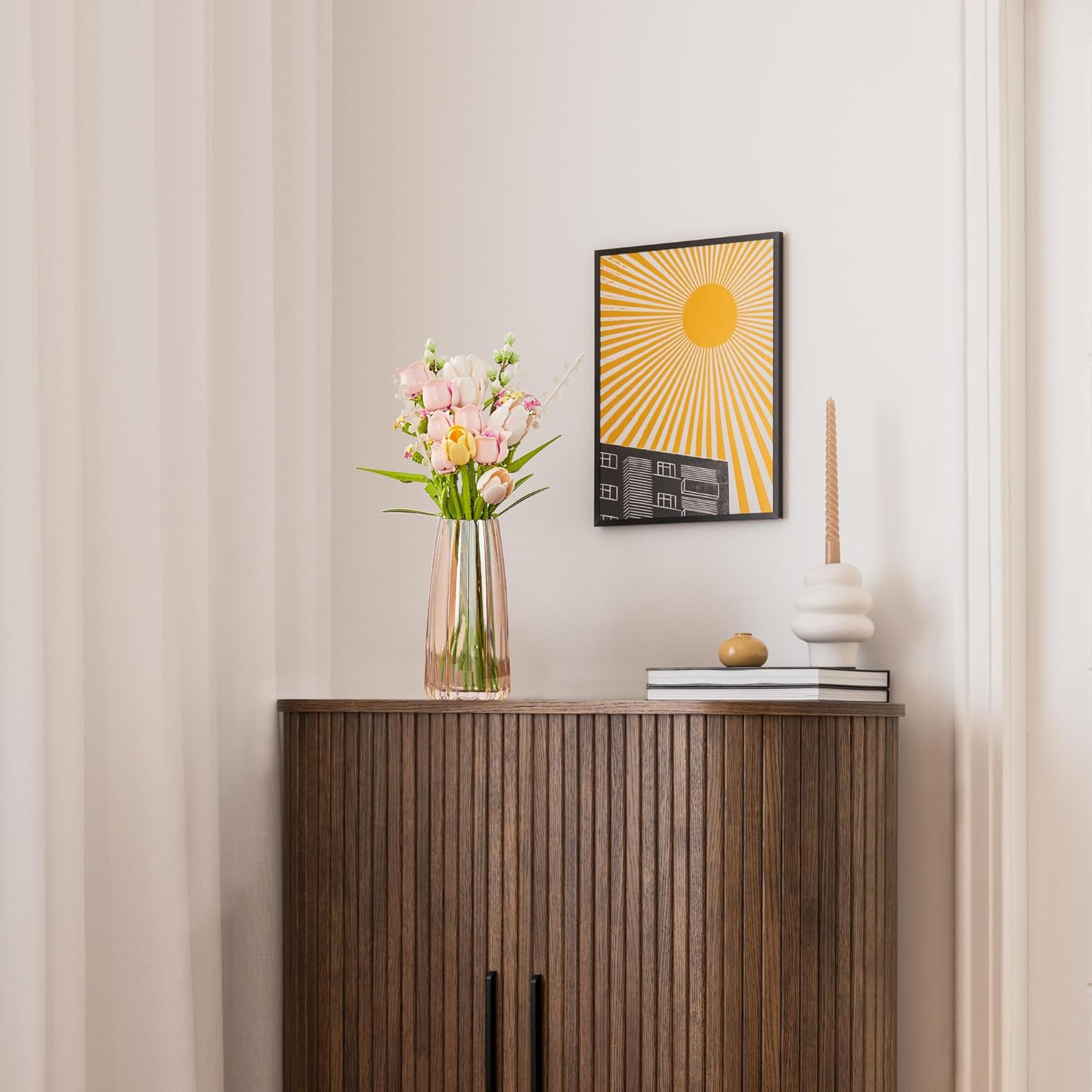 Tulip & Rose Flower Bouquet Building Set 18-Pack