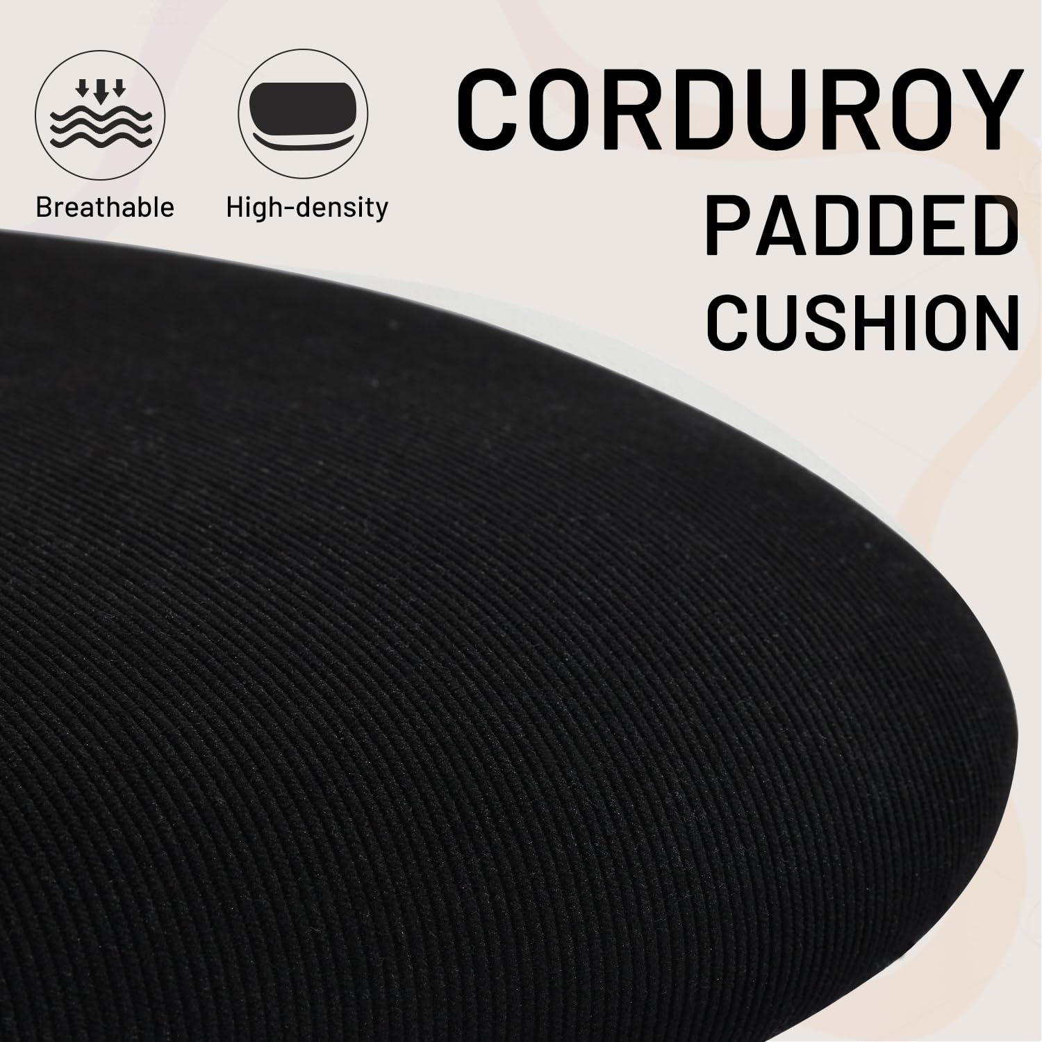 Study Desk Chair Armless Cute, Ergonomic Small Swivel Adjustable Rolling Lightweight Task Chair with Wheels and Mesh Padded Cushion