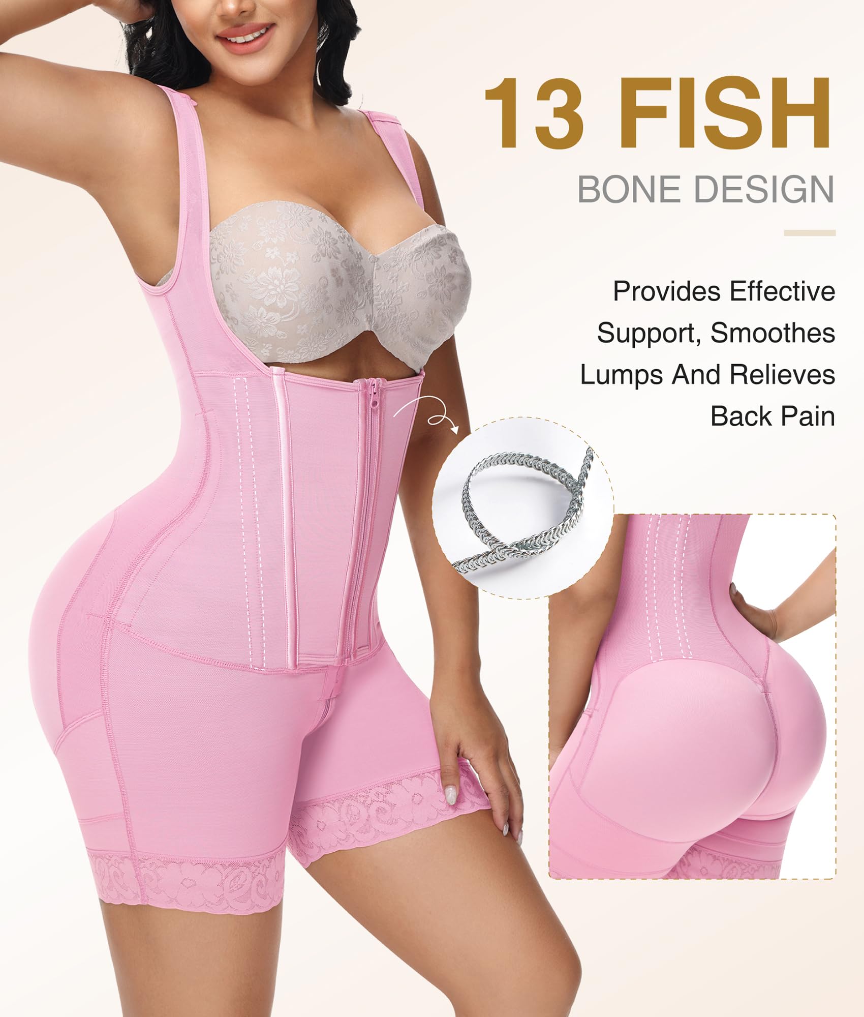 Shapewear Tummy Control Body Shaper Girdles Post Surgery Compression Garment