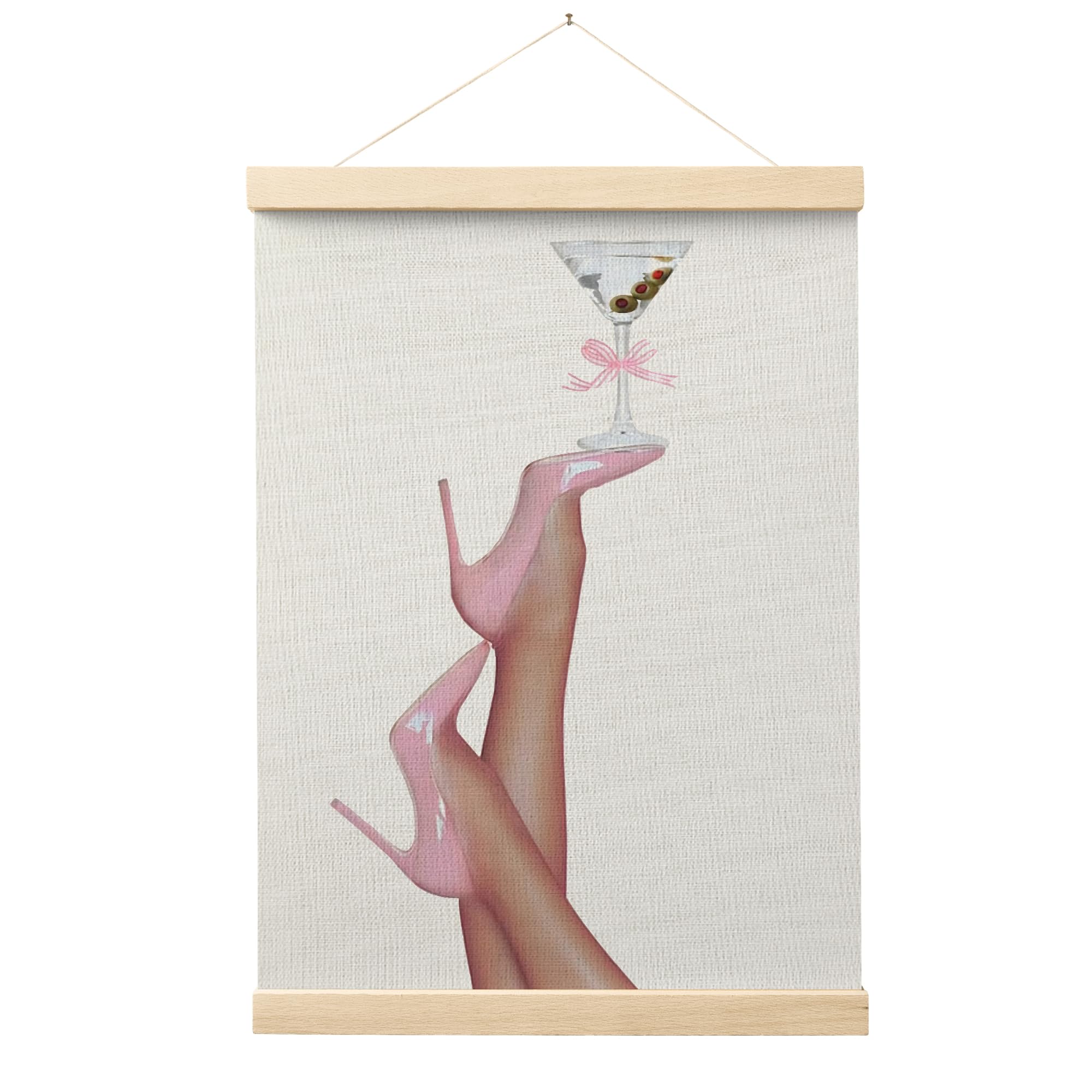 Trendy Preppy Poster Hanger Frame, Aesthetic Wall Art Decor
