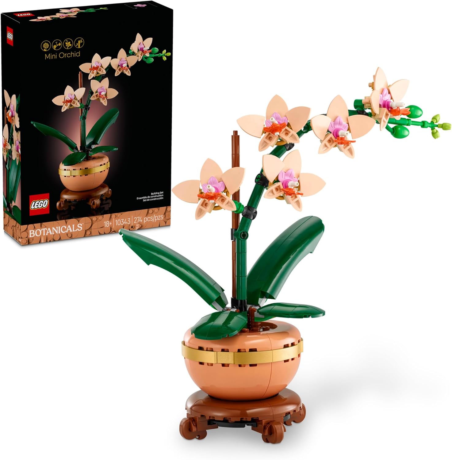 Mini Botanicals Orchid Building Set