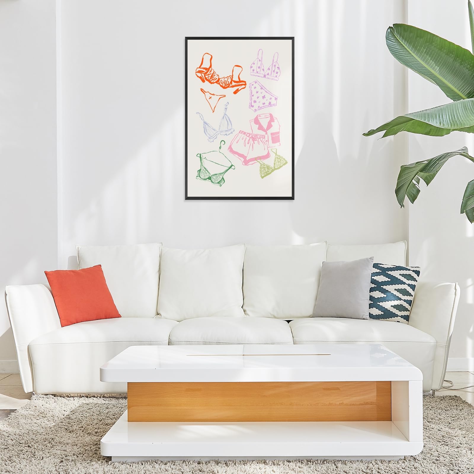 Ocean Inspired Aesthetic Print Coquette Wall Art Fun and Cute Decor