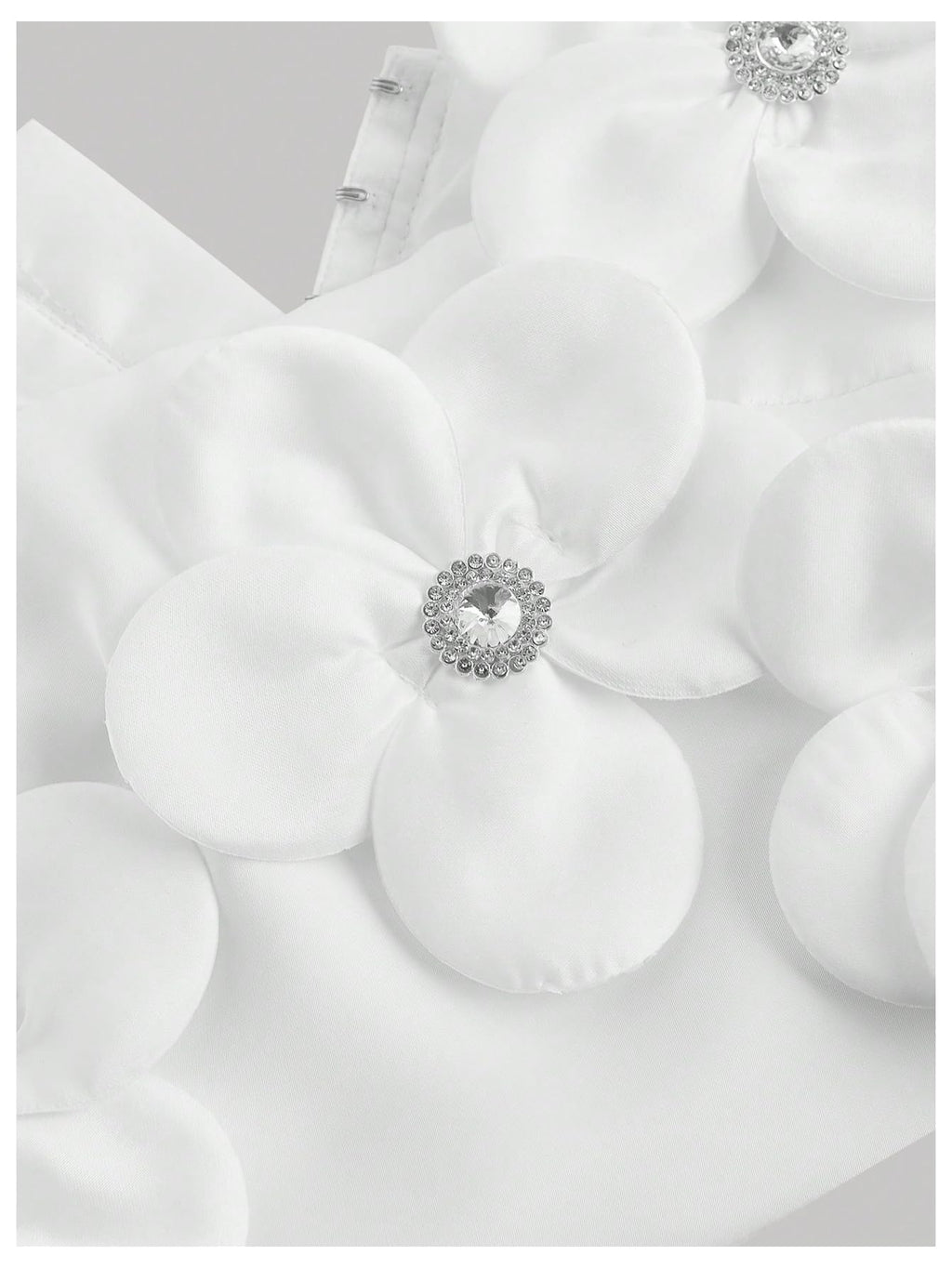 Women's 3D Floral Cami Crop Tops Tie Shoulder Spaghetti Strap Summer Tops Camisole