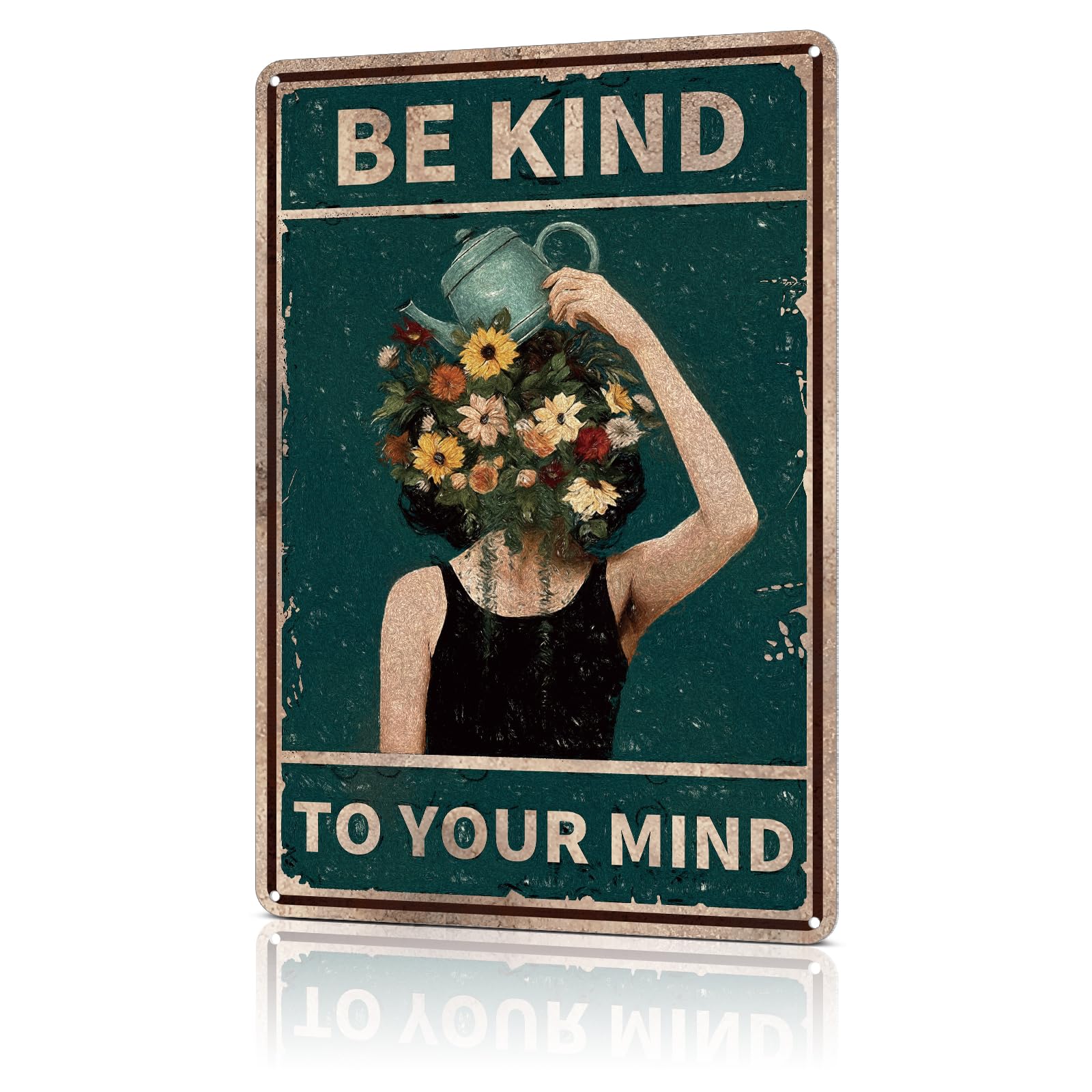 Room Decor Aesthetic A Few Daily Affirmations Motivational Wall Art, 8X12 Inches