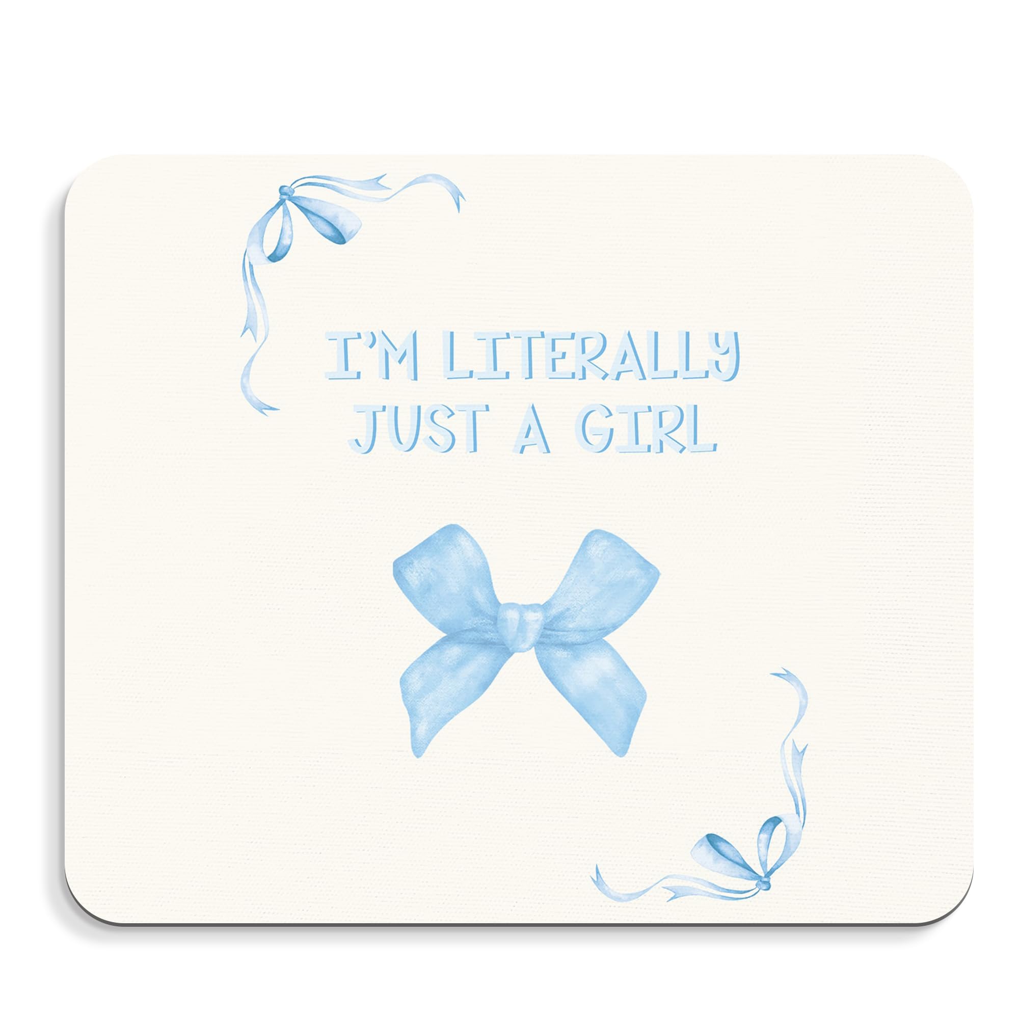 Coquette Mouse Pad, 9.5x8 Inches