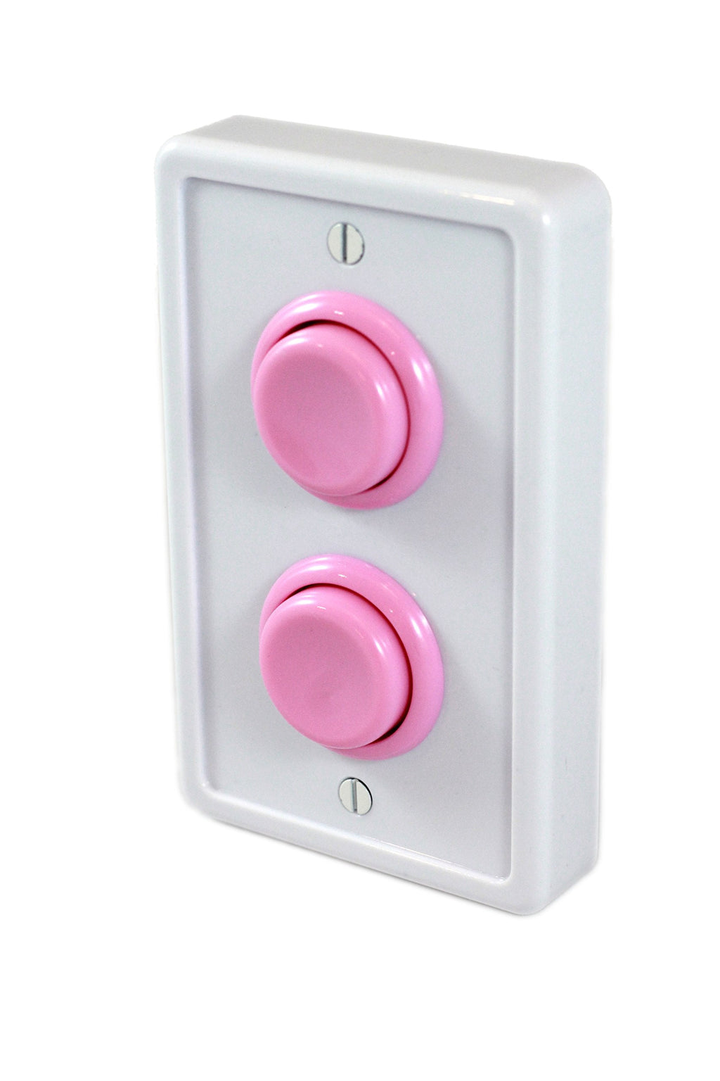 Faceplate Replacement Arcade Light Switch Plate Cover, Single Switch, 1-Gang Standard Size Rocker Wall Plate, Game Room Decorator, Kid Bedroom Wallplate